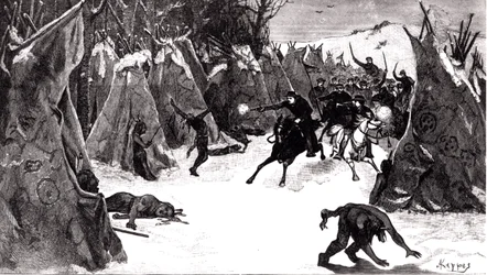 La Bataille de Washita, novembre 1868, de 